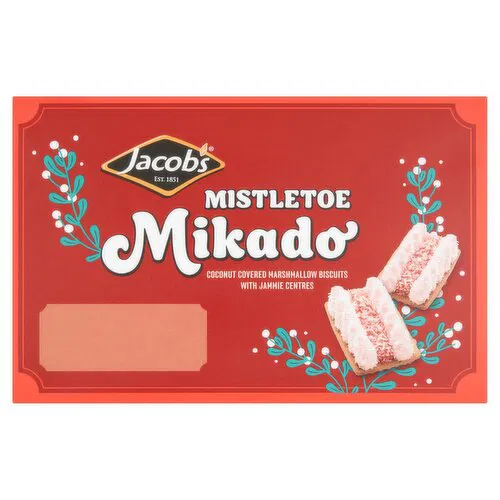 (image for) Jacobs Mistletoe Mikado Carton 400g
