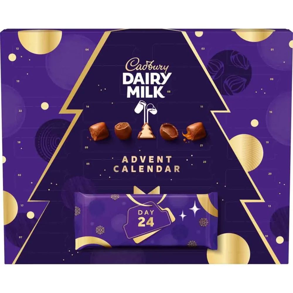 (image for) CADBURY DAIRY MILK ADULT ADVENT CALENDAR 348G